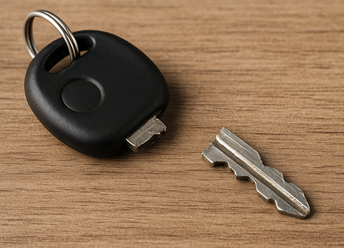 Damaged Vehicle Key Issue
